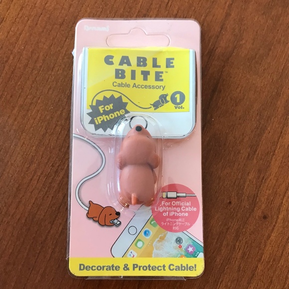 Puppy Cable Bite for iPhone Cable Protected Dog - Picture 1 of 2